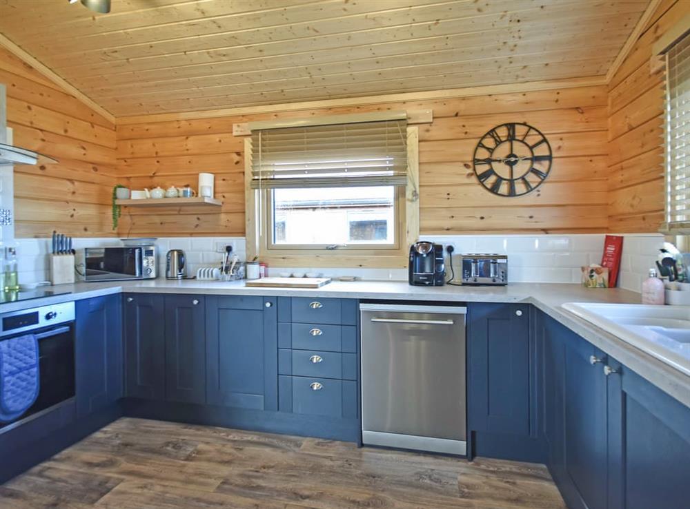 Kitchen at Stagg Lodge in Falkirk, Stirlingshire