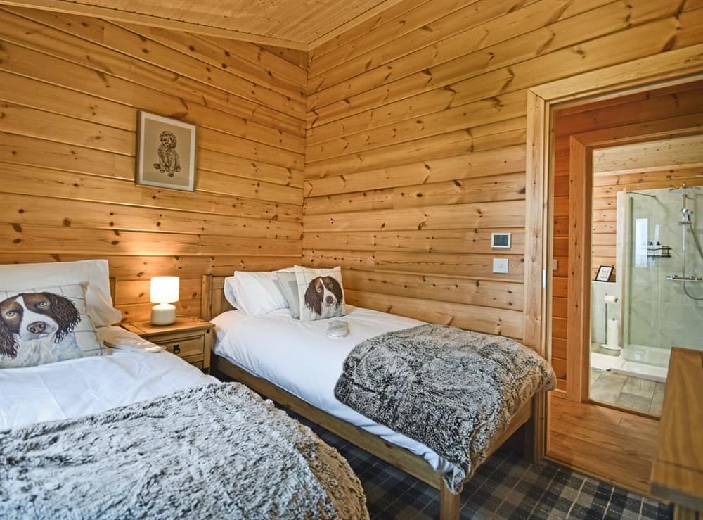 Twin bedroom (photo 2) at Stagg Lodge in Falkirk, Stirlingshire