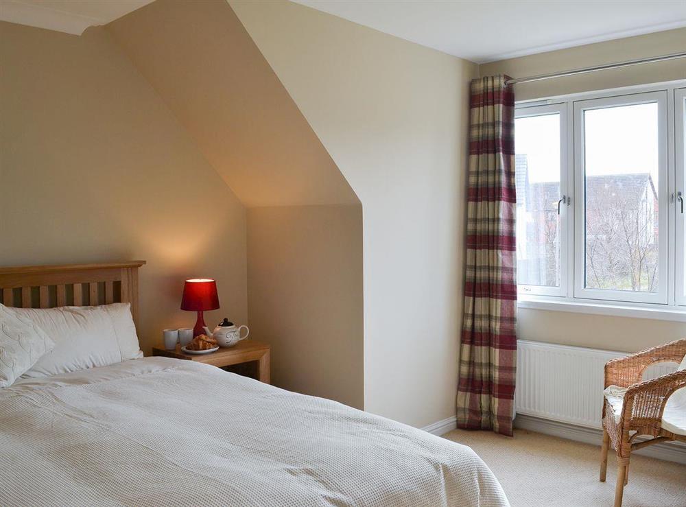 Cosy and romantic double bedroom at Stags Neuk in Aviemore, Scottish Highlands, Inverness-Shire