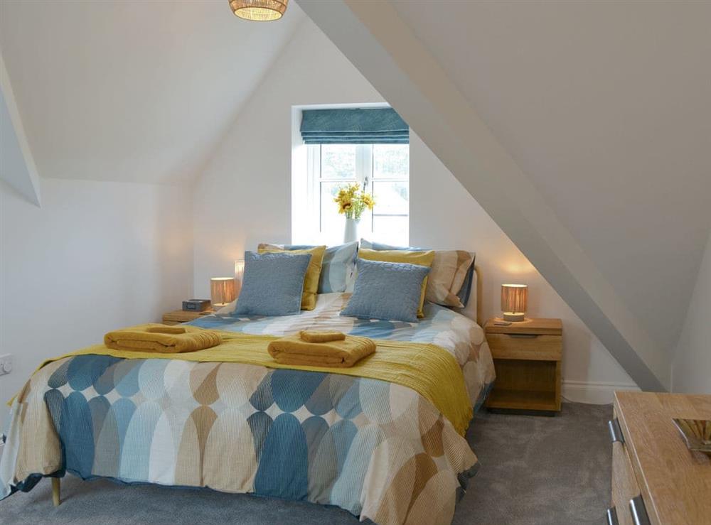 Double bedroom at Staithe Cottage in Stalham Staithe, Norfolk
