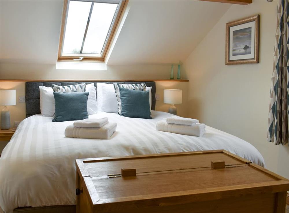 Master bedroom at Stallion Barn in Crosby Garrett near Kirkby Stephen, , Cumbria