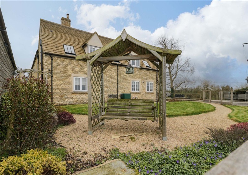 This is the setting of Stanbridge Cottage at Stanbridge Cottage, Sherston