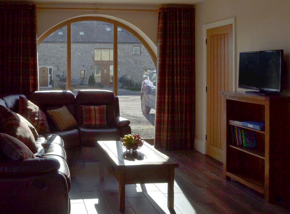 Light and airy living room at Holgates Granary, 
