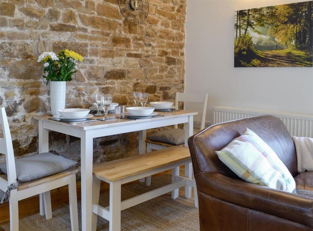 Convenient dining area at Stanegate Cottage in Greenhead, near Haltwhistle, Northumberland