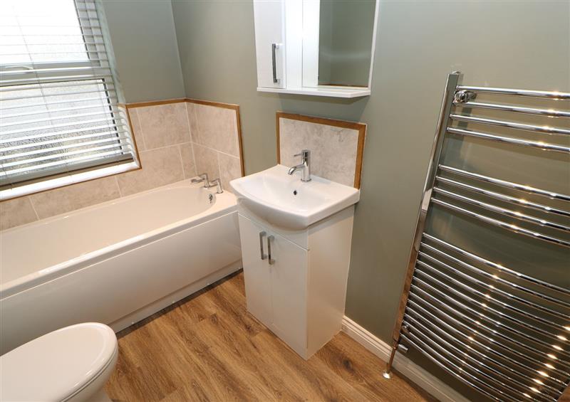 The bathroom at Stang View, Barnard Castle