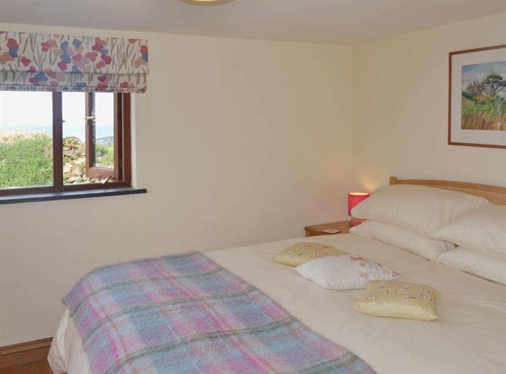 Double bedroom at Stanhope Cottage in Pendeen, Cornwall., Great Britain