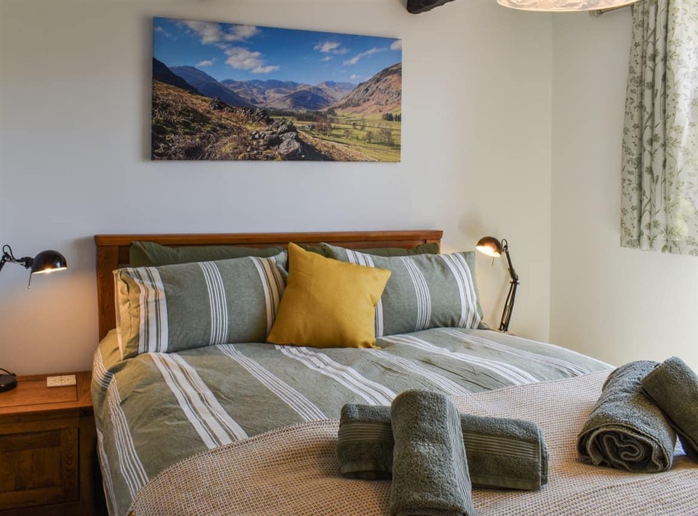 Double bedroom at Stanley House in Windermere, Cumbria