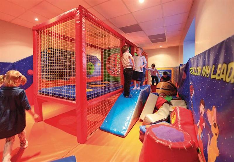 Soft play area at Stanwix Park in Cumbria, North of England