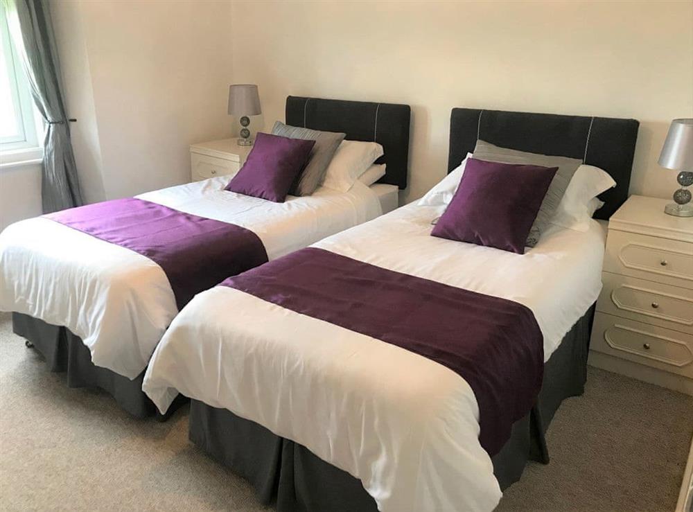Twin bedroom at Staple Hill House in Staple Fitzpaine, Somerset