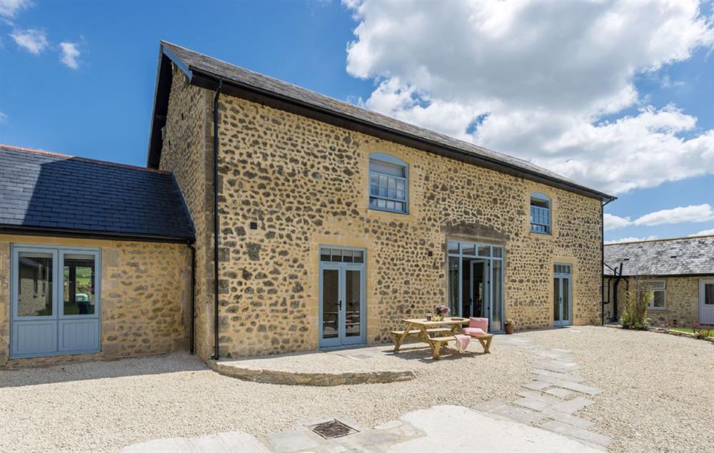 Drakenorth is the largest of the barn conversions set over two floors at Stapleford Farm Cottages, Hooke