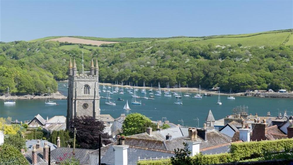 Fowey, a popular harbour town nearby