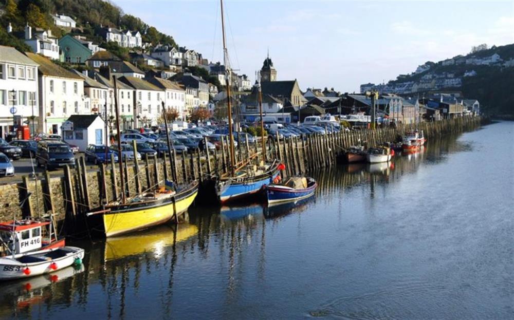 Looe harbour at Star Cottage in Polperro