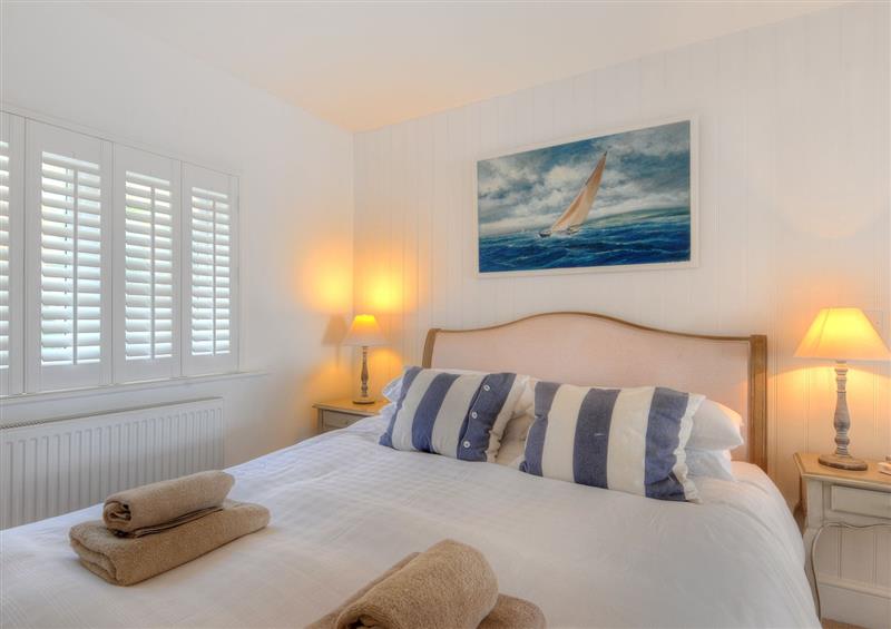 One of the 2 bedrooms at Starfish, Lyme Regis