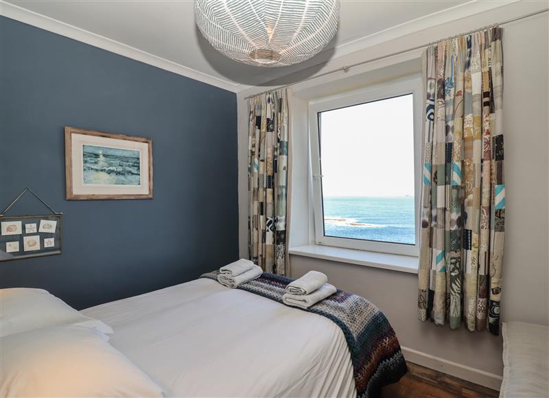 One of the bedrooms at Starfish, Sennen Cove