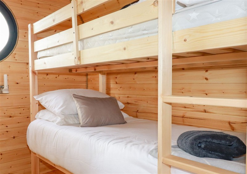This is a bedroom at Stargaze, Tremenhere Farm near Ponsanooth
