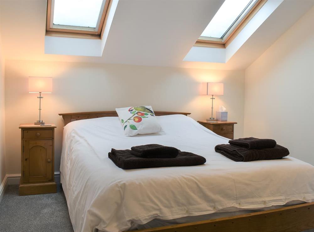 Double bedroom at Stargazer in Upottery, near Honiton, Devon