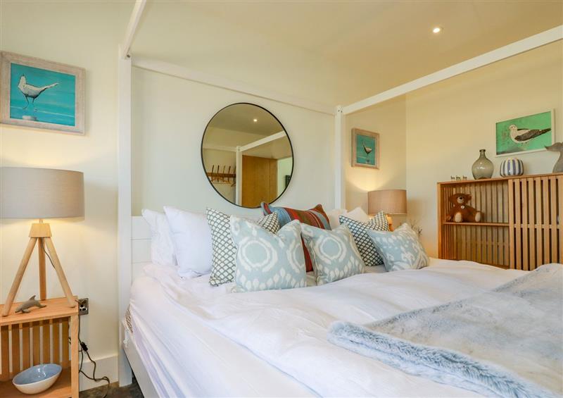 One of the 3 bedrooms at Stargazers, Sennen