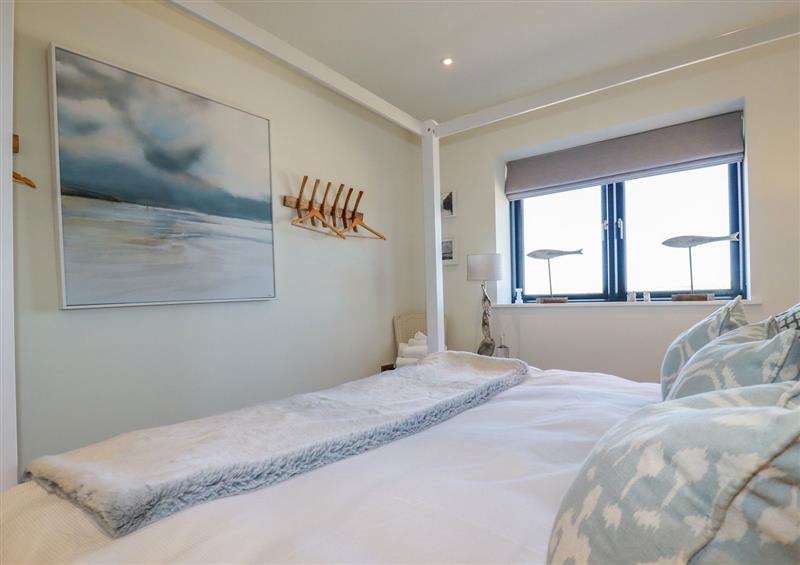 One of the bedrooms at Stargazers, Sennen