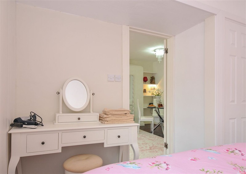 A bedroom in Stargazy at Stargazy, Trebarwith Strand near Tintagel