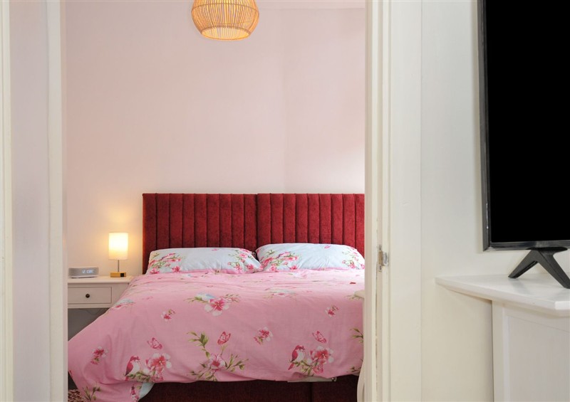 This is a bedroom at Stargazy, Trebarwith Strand near Tintagel
