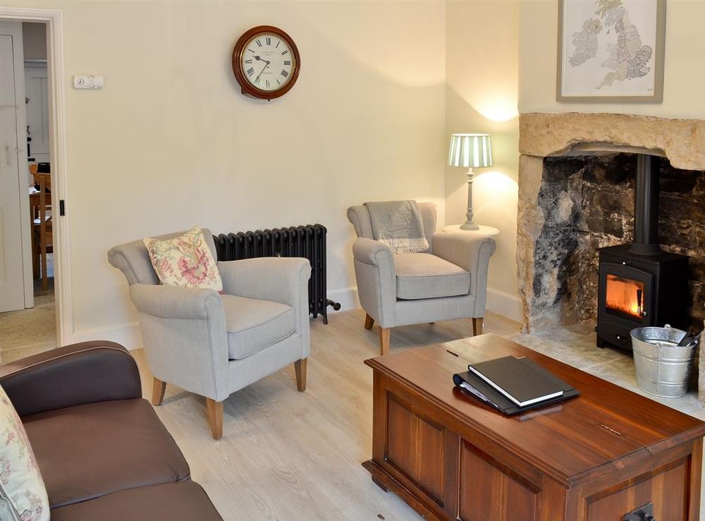 Living room at Starry Cottage in Bakewell, Derbyshire