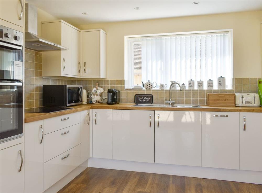 Fully appointed kitchen at Stars Cottage in Moreton, near Wareham, Dorset