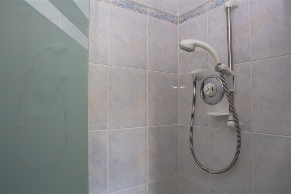 Ground floor shower room at Startline House in Newton Road, Salcombe