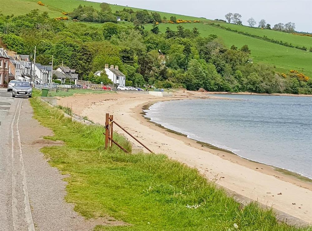 Rosemarkie beach at Station Apartment 1 in Avoch, Ross-Shire