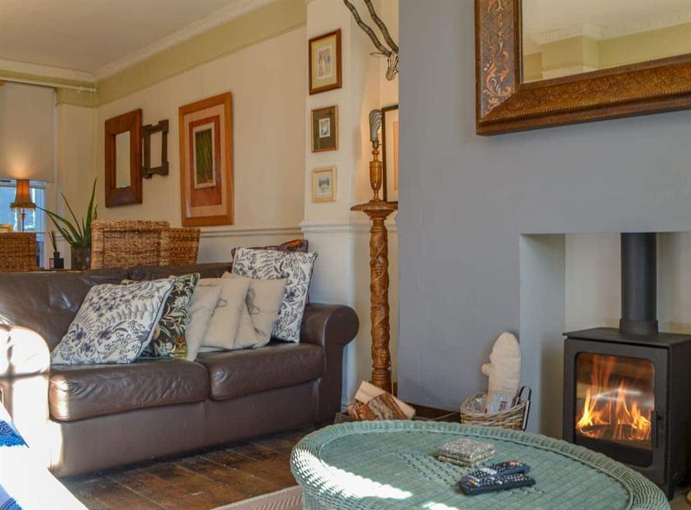 Living room at Station Cottage in Embleton, near Cockermouth, Cumbria