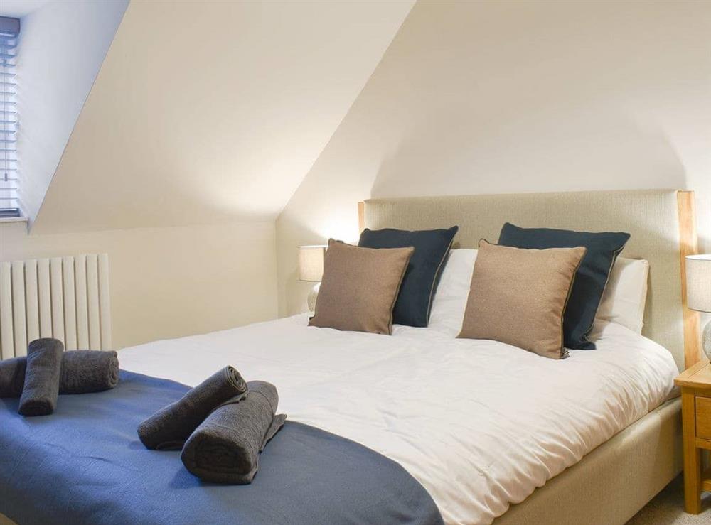 Double bedroom at Station Cottage in Silverdale, Lancashire
