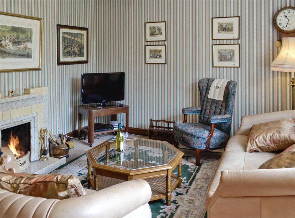 Characterful living room at Station House in Corwen, Clwyd