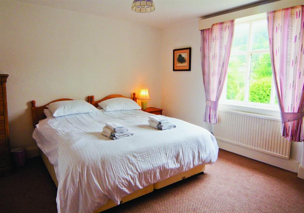 Double bedroom at Station House in Corwen, Clwyd