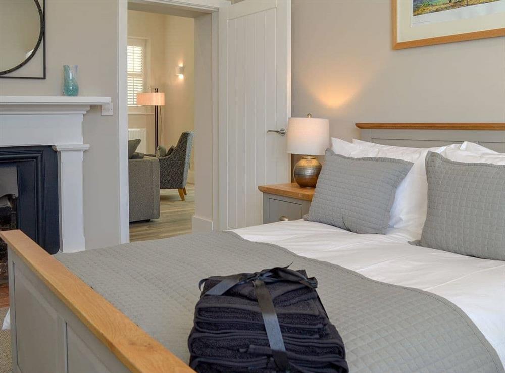 Comfortable double bedroom at The Station House, 