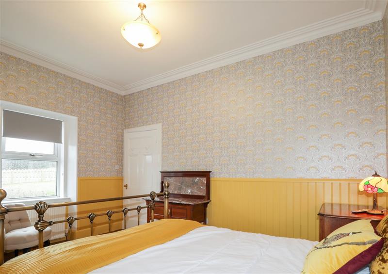 One of the bedrooms at Station House, Lybster