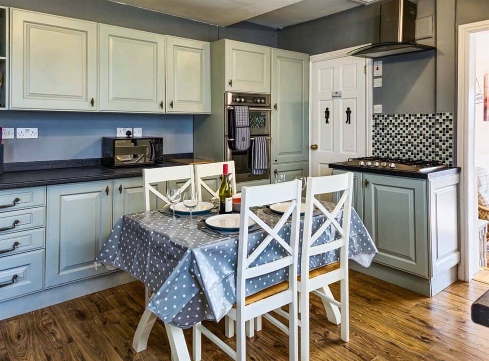 Kitchen at Station House in St Bees, Cumbria