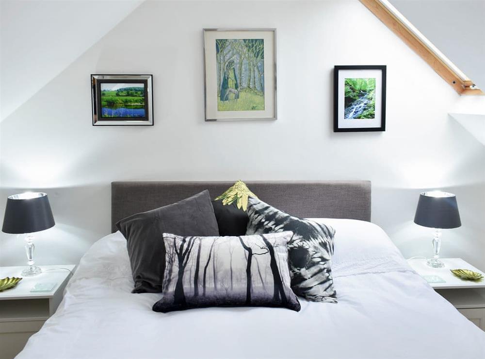 Relaxing bedroom at Station House in Staveley, near Kendal, Cumbria