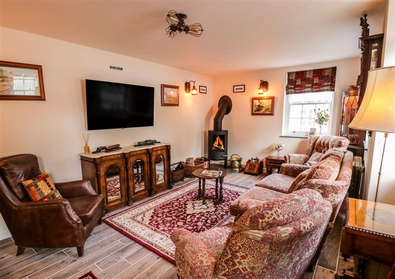 The living room at Station Masters Cottage, Blakedown