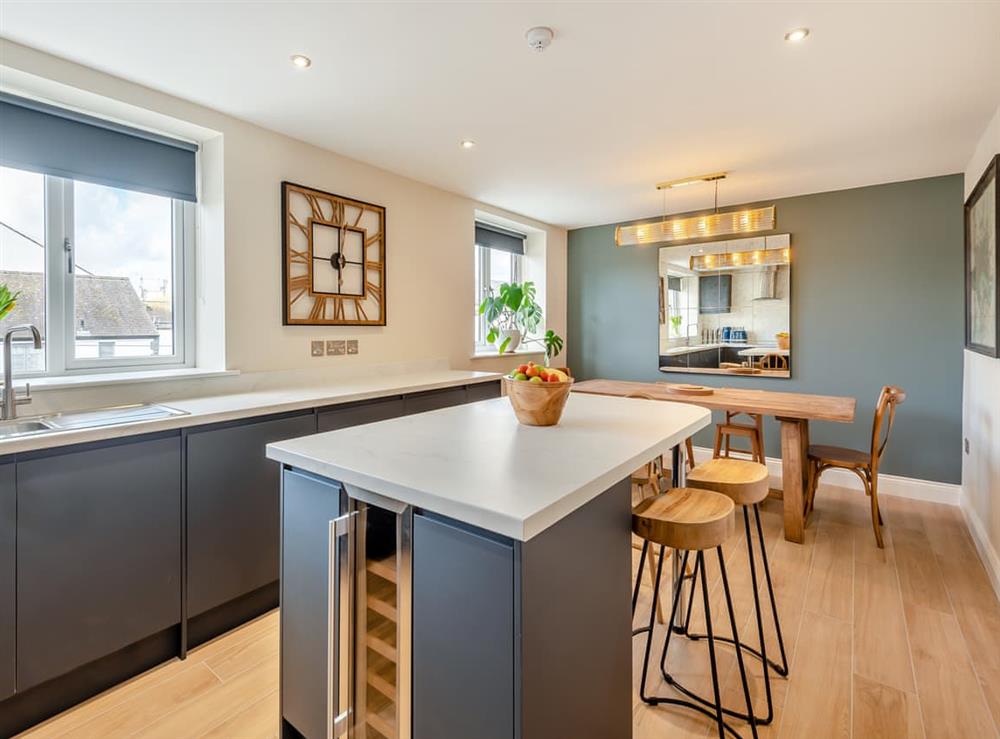 Kitchen/diner at Station Street Apartment in Cockermouth, Cumbria