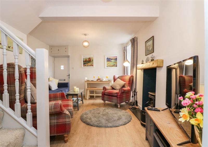 Relax in the living area at Station View, Kirkby-In-Furness