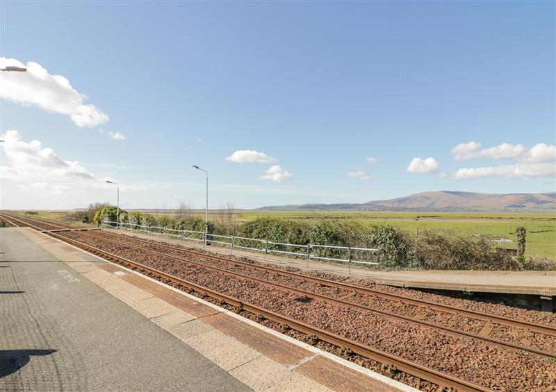 The setting at Station View, Kirkby-In-Furness