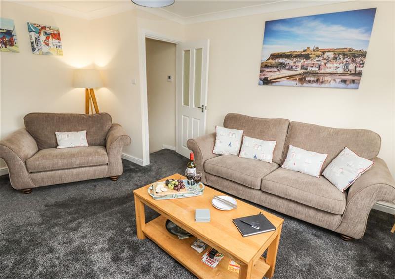 Relax in the living area at Station View, Whitby