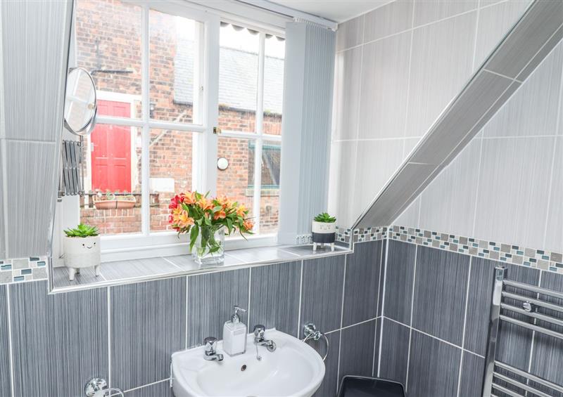 The bathroom at Station View, Whitby