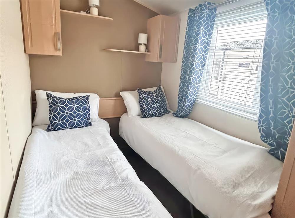 Twin bedroom at Stay and Sea in Heysham, Lancashire