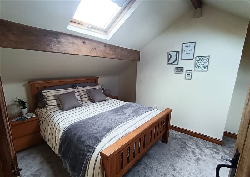 One of the 3 bedrooms at Steam View Cottage, Haworth