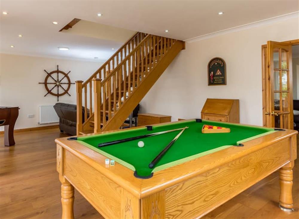 Games room at Steamer Quay Cottage in , Paignton