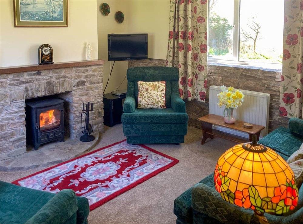 Living room at Steep Holm in Kingswood, near Kington, Herefordshire