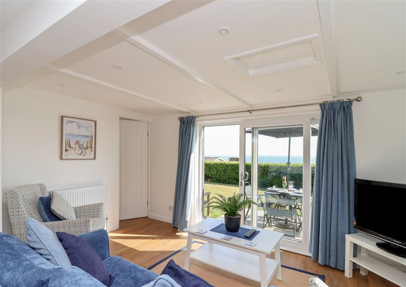 Enjoy the living room at Stella Maris, Cawsand