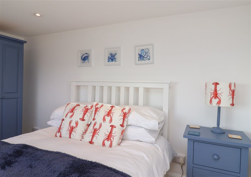 One of the bedrooms at Stella Maris, Cawsand