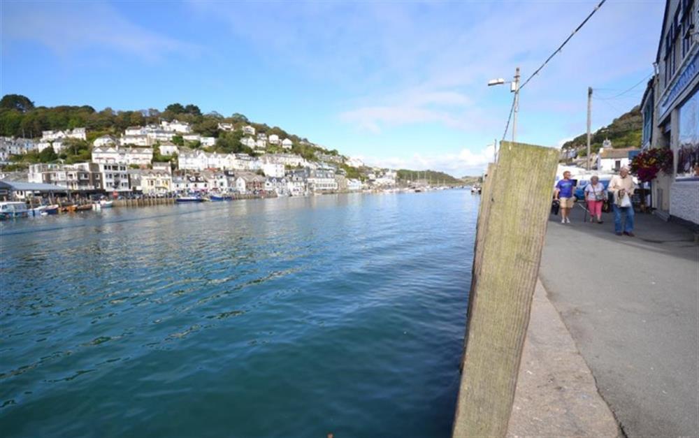 Another view of Looe Harbour at Step-A-Side in Looe