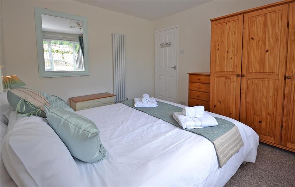 Another view of the master bedroom at Step-A-Side in Looe
